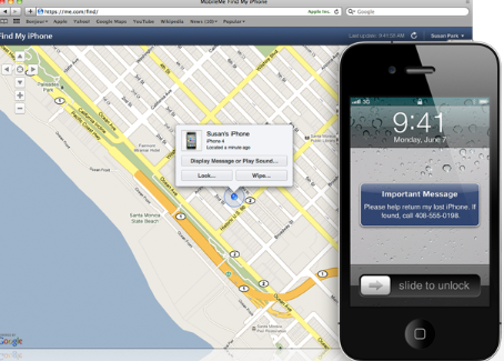 Localiser un iPhone volé ou perdu