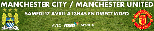 Regarder Manchester City - Manchester United