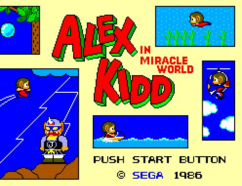 Jouer à  Alex Kidd in Miracle World