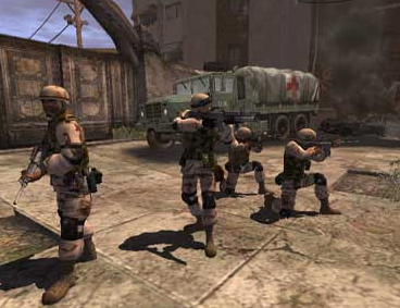 Full Spectrum Warrior : simulation de guerre urbaine