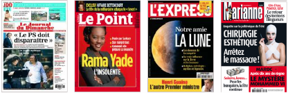 la une des magazine