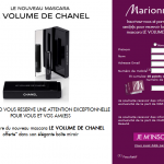 Un Mascara Chanel offert chez Marionnaud