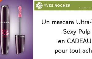 Yves Rocher : un mascara ultra-volume Sexy Pulp offert pour tout achat