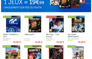 3 jeux PS3 ou PS Vita à 30 € sur Cultura.com