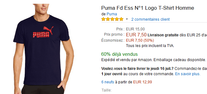 tee-shirt-puma-5euro-amazon-premium