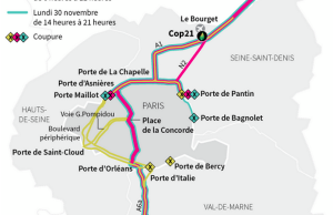 COP21 : Transport gratuit le dimanche 29 et lundi 30 novembre en région parisienne