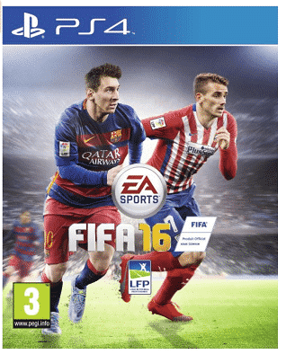 Fifa 16 sur PS4 à 29,99 € sur Amazon (livraison gratuite)