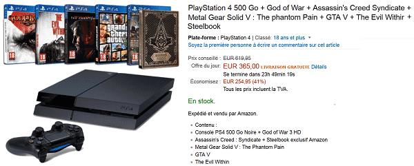 pack-ps4-5-jeux-steelbook-a-prix-canon-365-euros