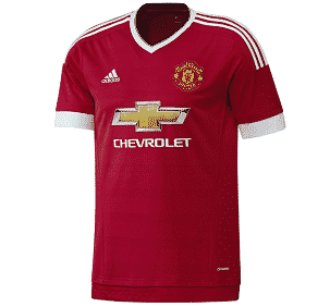 Maillot de Manchester United saison 2015/2016 à 25,80 €