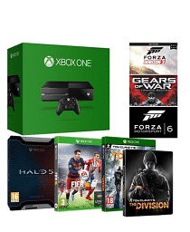 Pack Xbox One 500 Go + 6 jeux à 289 € au lieu de 604 €