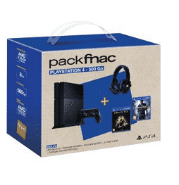 Fnac : PS4 + 3 jeux + 1 casque à 299,90 €