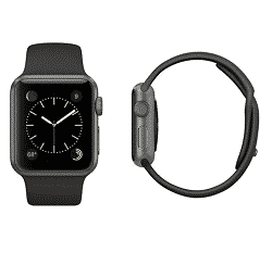 Apple Watch reconditionnée par Apple,  Garantie 1 an à 199 € (38mm) ou 229 € (42mm)