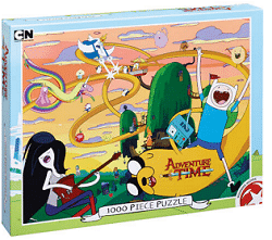 Puzzle Adventure Time (1000 pièces) à 4,59 € au lieu de 14,95 € (livraison gratuite)