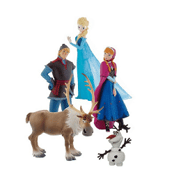 Coffret 5 figurines La Reine Des Neiges Disney à 13,94 € au lieu de 29,99 € (-54%)