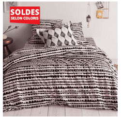 Soldes 3 Suisses : jusqu’à 80% sur le linge de lit (parure, drap, house, couvre lit…)