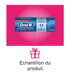Échantillons de dentifrice Oral-B Expert et protège-slips Always gratuits