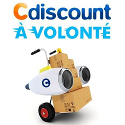 Abonnement Cdiscount à volonté à 9 € au lieu de 19 € (-53%)
