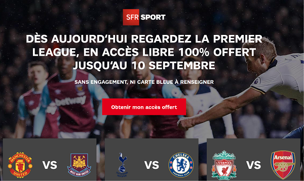 SFR Sport Gratuit