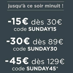 Code Promo Jules : -15 € dès 30 € d’achats