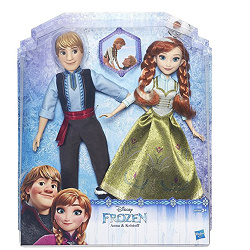 Pack Disney La Reine des Neiges 2 poupées (Anna et Kristoff) à seulement 18 € sur Amazon