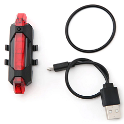 Lampe LED de Vélo rechargeable par USB à 0,43 € via code promo (livraison gratuite)