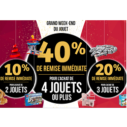 Grand Week-end du Jouet sur Cdiscount : jusqu’à 40% de réduction immédiate sur votre commande