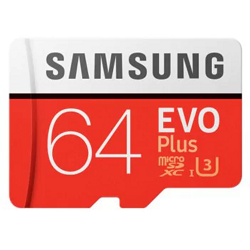 Carte Micro SD Samsung 64 Go à 13.89 € (livraison gratuite) via code promo