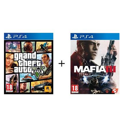 Pack de 2 Jeux PS4: GTA V + Mafia III à seulement 20,94 € sur Cdiscount