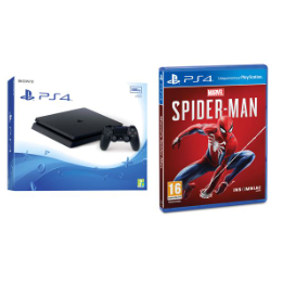 Console Sony PS4 Slim (500 Go) + le jeu Marvel’s Spider-Man à 225 € sur la Fnac