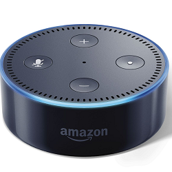 Enceinte Alexa Amazon Echo Dot 2eme génération en promotion à seulement 24,99 €