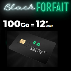 Black Forfait SFR
