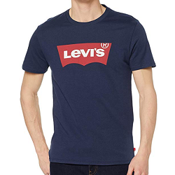 T-shirt Levi's Bleu en promotion