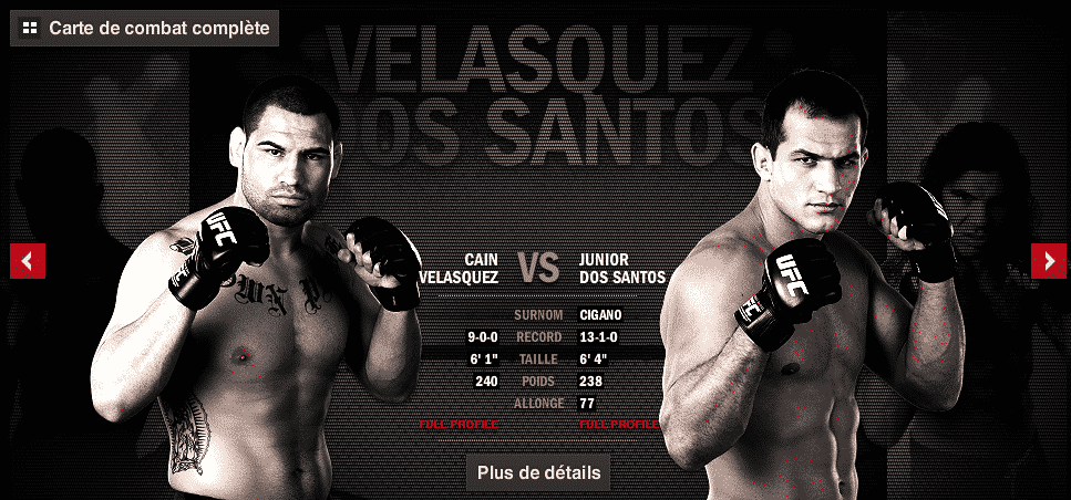 Cain Velasquez vs Junior Dos Santos