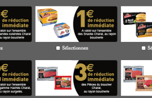 Un bifteck Charal gratuit