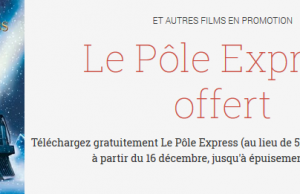 Le film Pôle Express offert sur Google Play