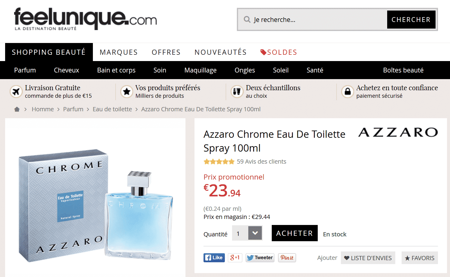 parfum-chrome-azzaro-pas-cher