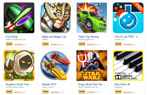 35 applications pour tablette et smartphone Android offertes par Amazon