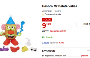 Jouet Monsieur Patate à seulement 9,20 € sur le site de la Fnac