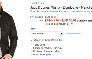 Jusqu’à -70% sur de nombreuses vestes Jack & Jones