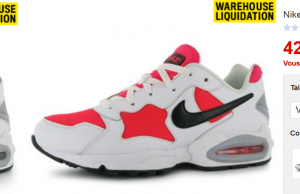 Déstockage sur des Nike Air Max vendues 42 €