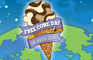 Free Cone Day 2015 : Distribution gratuite de glaces Ben & Jerry’s