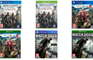 Watch Dogs + Far Cry 4 ou Assassin’s Creed Unity à 39,90 € sur PS4 et Xbox One
