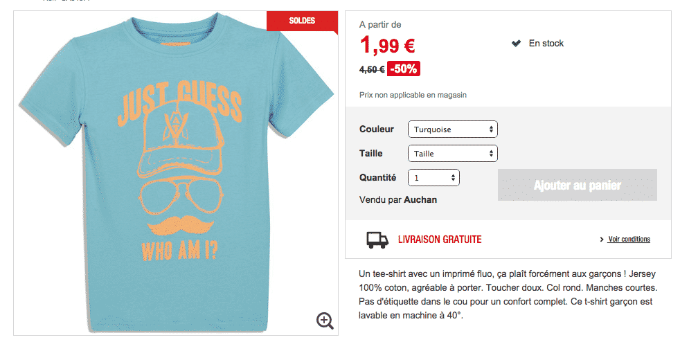 bon-plan-t-shirt-enfant-auchan