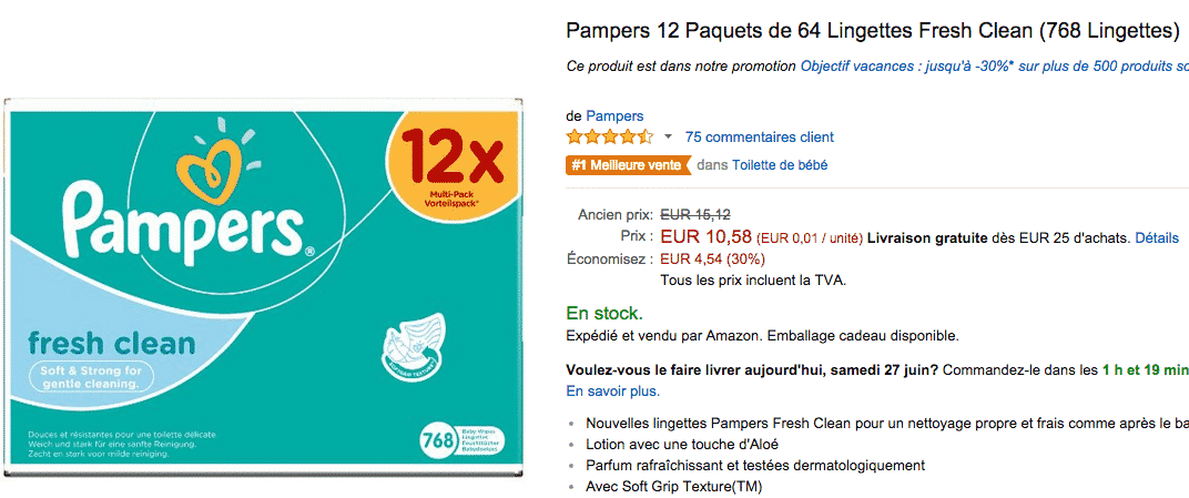lingette-papmpers-en-promotion-sur-amazon