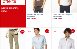 Soldes chez Celio jusqu’à 60% de réduction + livraison à domicile gratuite sans minimum d’achats