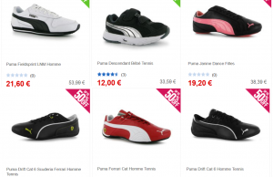 Vente Flash sur les baskets Puma chez SportsDirect (jusqu’à -70%)