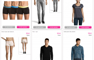 Vente privée Calvin Klein : jeans, t-shirts, robes, boxers, pulls, vestes en promotion