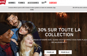 [Black Friday] Levis : 30% de réduction sur tout le site