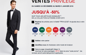 Pré-Soldes d’hiver Celio: jusqu’à 70% de remise