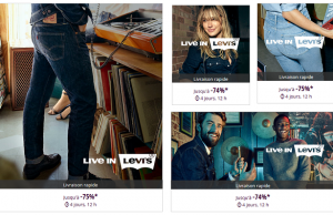 Vente privée Levis sur Zalando (-75%)